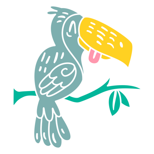 Animal simple parrot