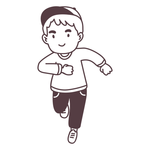 Maratona correndo criança esporte crianças Desenho PNG