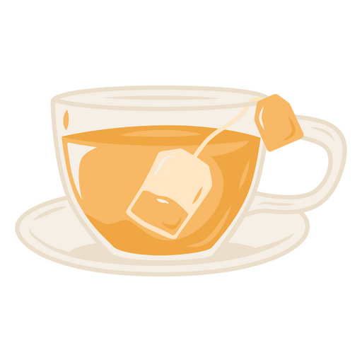 xícara de ilustração de chá