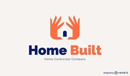 House hands logo template