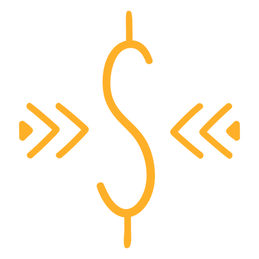 Währungsanschlag Dollar PNG-Design