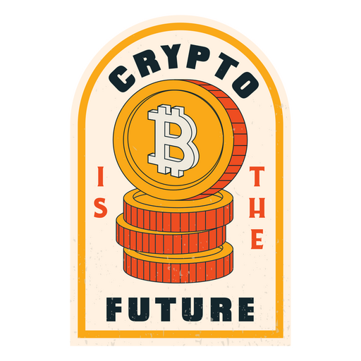 Distintivo de cotação futura de bitcoin Desenho PNG