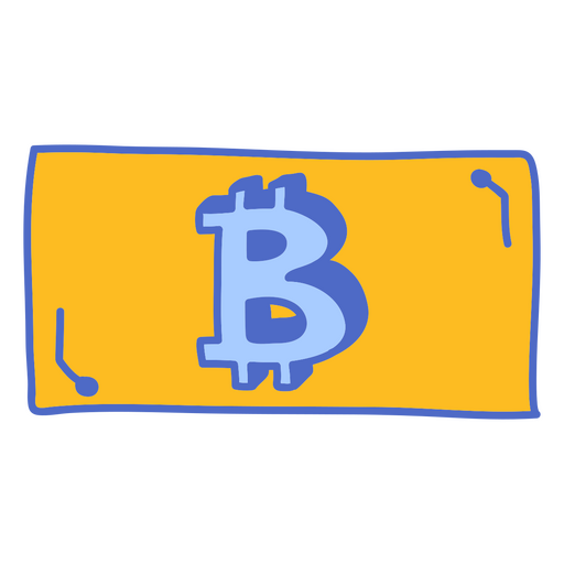 Bills doodle color crypto PNG Design