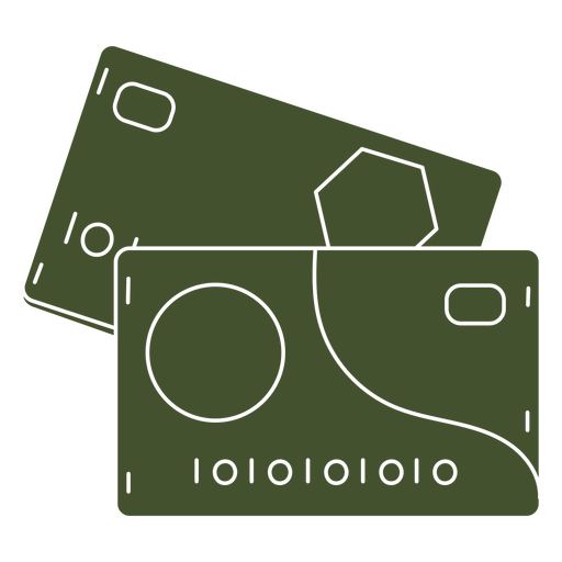 Kreditkarte ausgeschnitten PNG-Design
