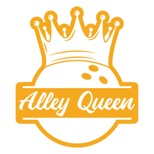 Alley queen cut out quote PNG Design