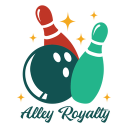 Alley royalty flat quote PNG Design