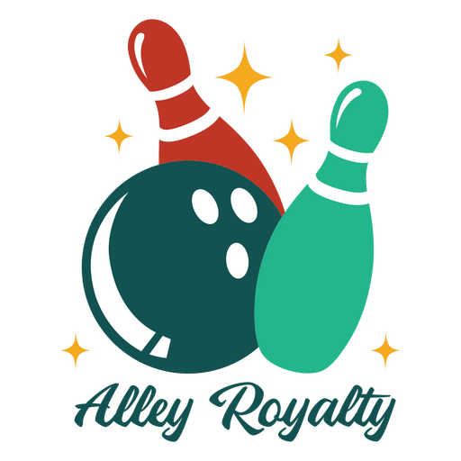 Alley royalty flat quote PNG Design