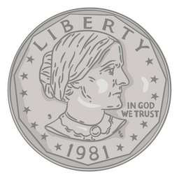 Dollar-Illustrationskopf PNG-Design