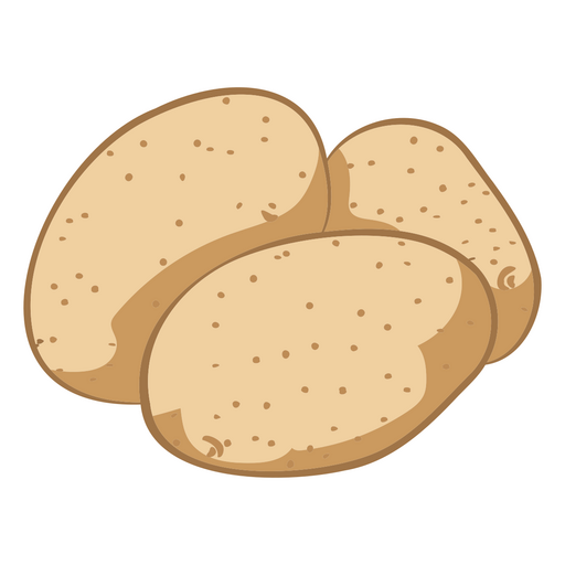 Comida de ilustração de batata Desenho PNG