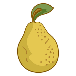 Pear illustration food PNG Design