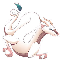 Fliegende chinesische Drachenillustration PNG-Design