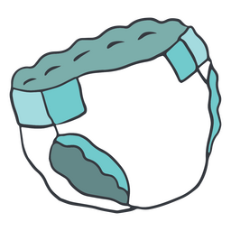 Diapers Trash Icon PNG & SVG Design For T-Shirts