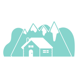 Kabine ausgeschnittene Spitzen PNG-Design