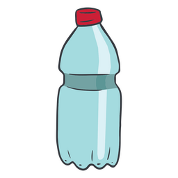 Plastic bottle garbage PNG Design Transparent PNG