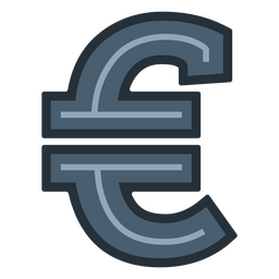 Euro symbol currency icon PNG Design Transparent PNG