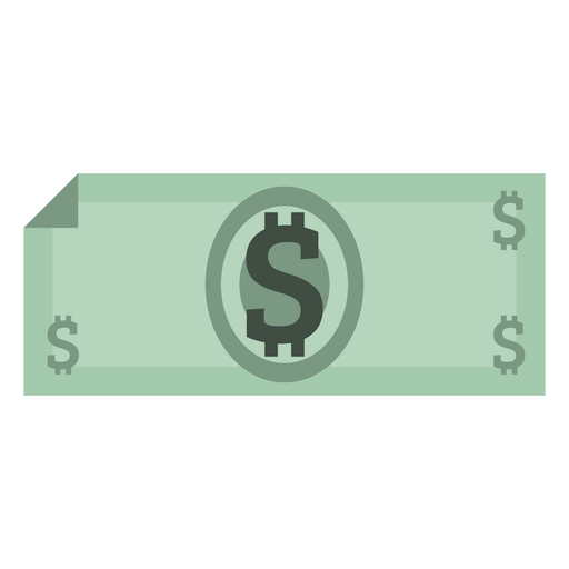 Dollar-Schein-Symbol Währungssymbol PNG-Design