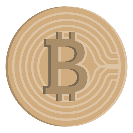 Símbolo de moeda Bitcoin ícone de moeda Desenho PNG