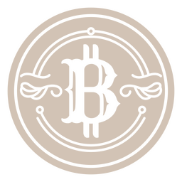 Bitcoin economy coin currency icon PNG Design Transparent PNG