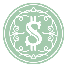 Ícone de moeda de moeda de economia de dólar Desenho PNG