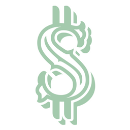 Icono de moneda de economía de dólar