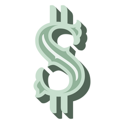 Dollar economy finances currency icon PNG Design Transparent PNG