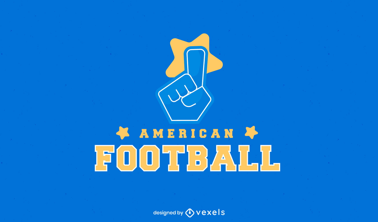 American Football Profile T-shirt Design Vector Download