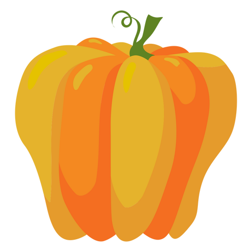 Pumpkin semi flat thanksgiving