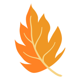 Folha de outono voando Desenho PNG