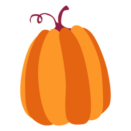 Grande abóbora de outono Desenho PNG