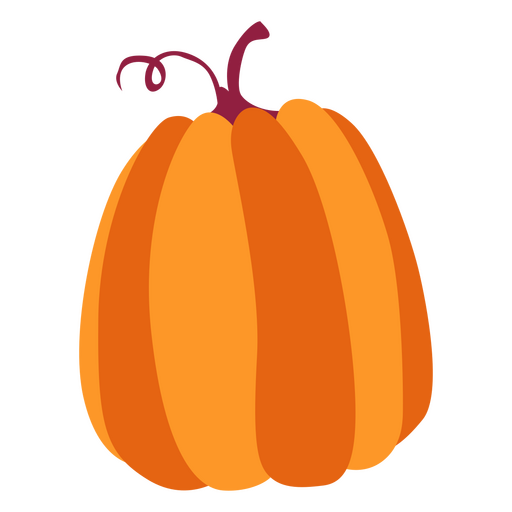 Big autumn pumpkin PNG Design
