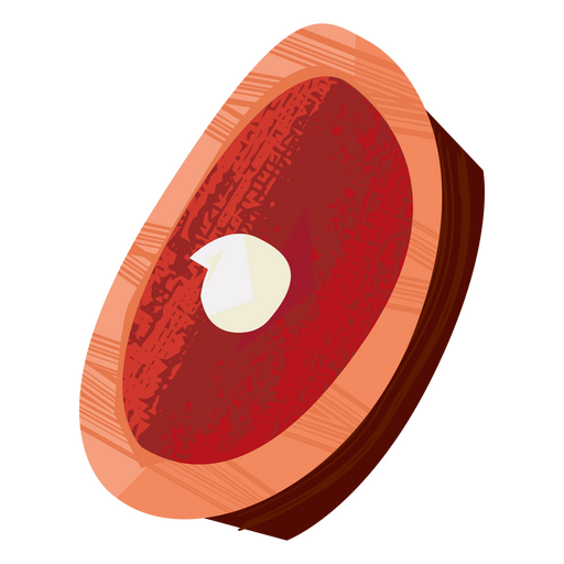 Icono de bistec de carne Diseño PNG