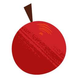 Tetured apple icon PNG Design