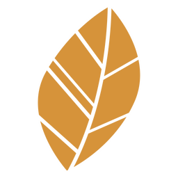 Fall leaf cutout PNG Design