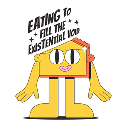 Thanksgiving cartoon funny quote  PNG Design Transparent PNG