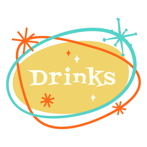 Drinks Retro Badge 50s Png And Svg Design For T Shirts