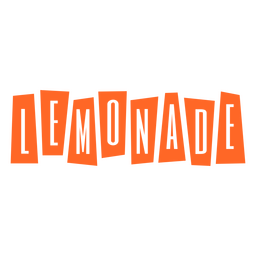 Bebidas cortadas limonada distintivo Desenho PNG