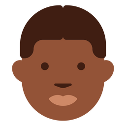 Black boy head icon PNG Design Transparent PNG
