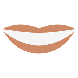 ícone de boca sorridente Desenho PNG