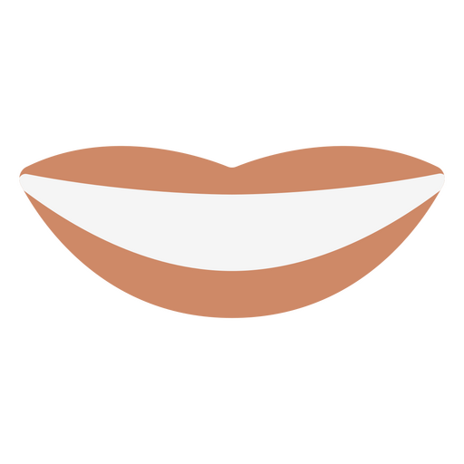 ícone de boca sorridente Desenho PNG