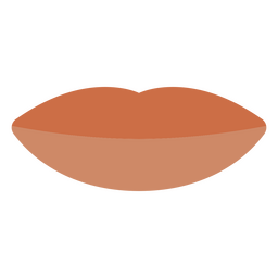 Icono de labios humanos Diseño PNG