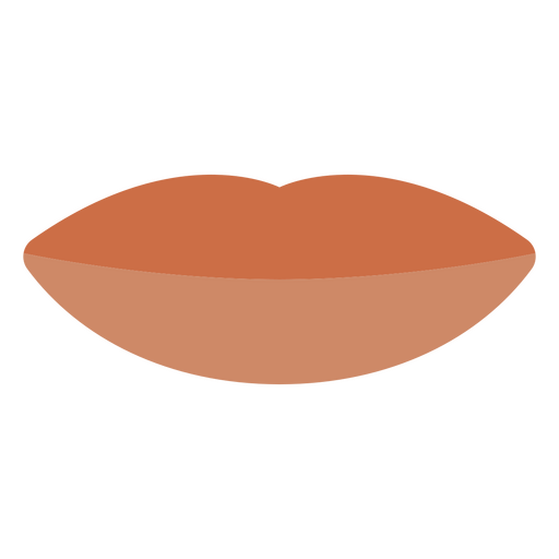 Icono de labios humanos Diseño PNG