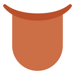 Human tongue icon PNG Design