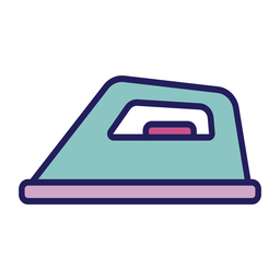 Symbol für Bügeleisen PNG-Design Transparent PNG