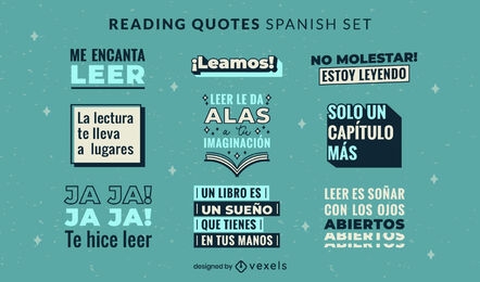 Lectura de citas en español