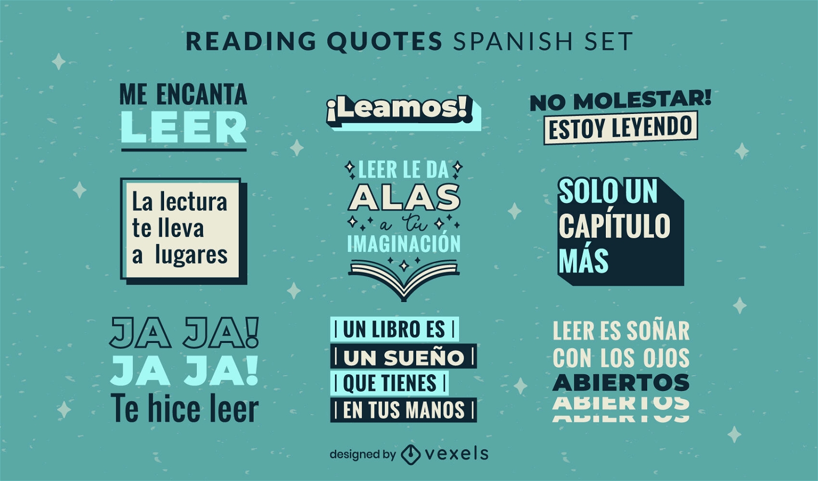 Reading quotes in spanish set