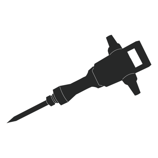 Icono de martillo neumático Diseño PNG