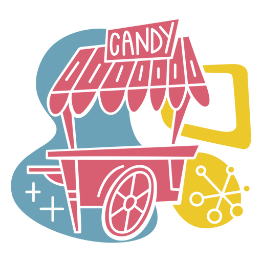 Fahrzeug Candy Cart Retro-Transport
