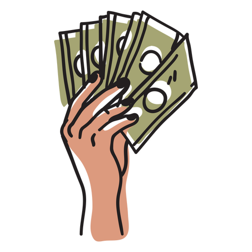 Ícone de dinheiro de contas Desenho PNG