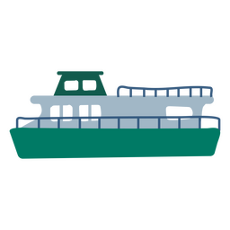 Barco plano catamarã Transparent PNG