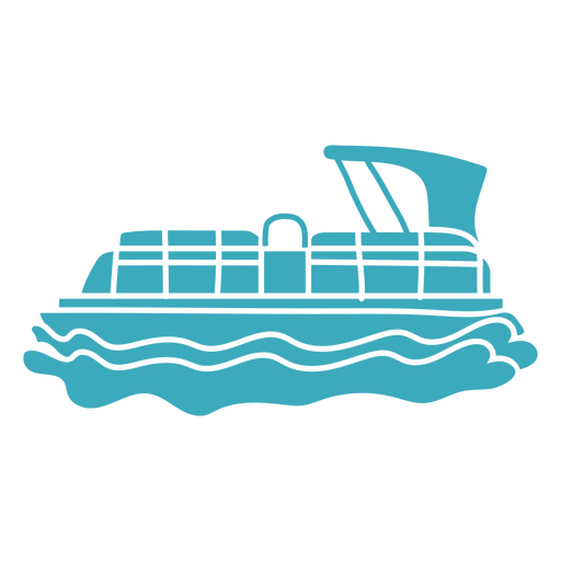 Aufblasbares Boot ausgeschnittenes Navigieren PNG-Design